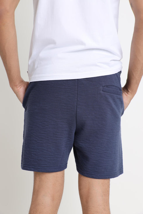 The Navy Blue Shorts